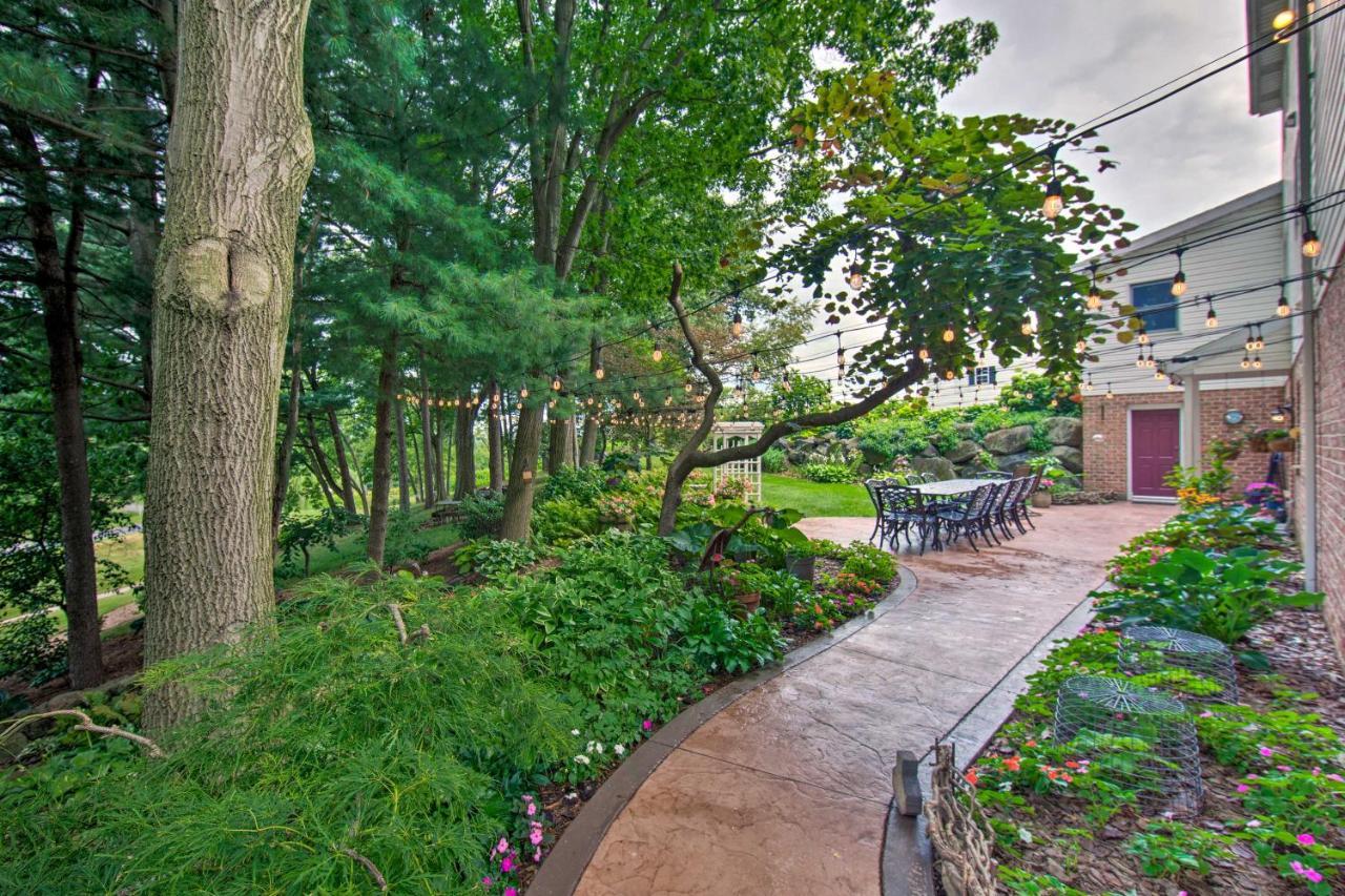 Charming Apartment With Yard And Beautiful Gardens! แมนไฮม์ ภายนอก รูปภาพ